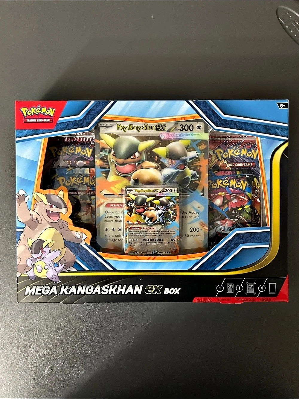 Pokemon Mega Kangaskhan ex Box Trading Card Box